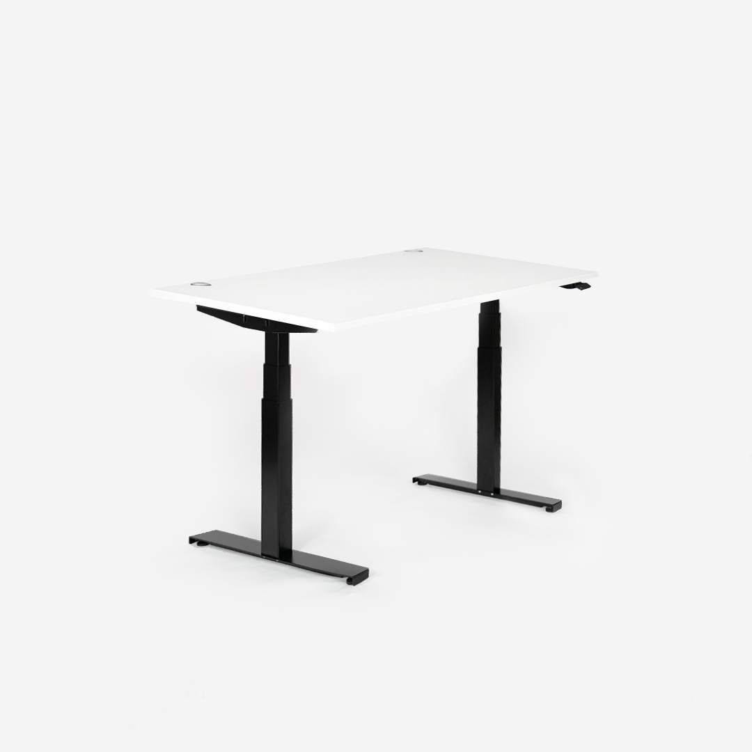 Цвят на основата: Черен | Цвят на плота: Бял шагрен