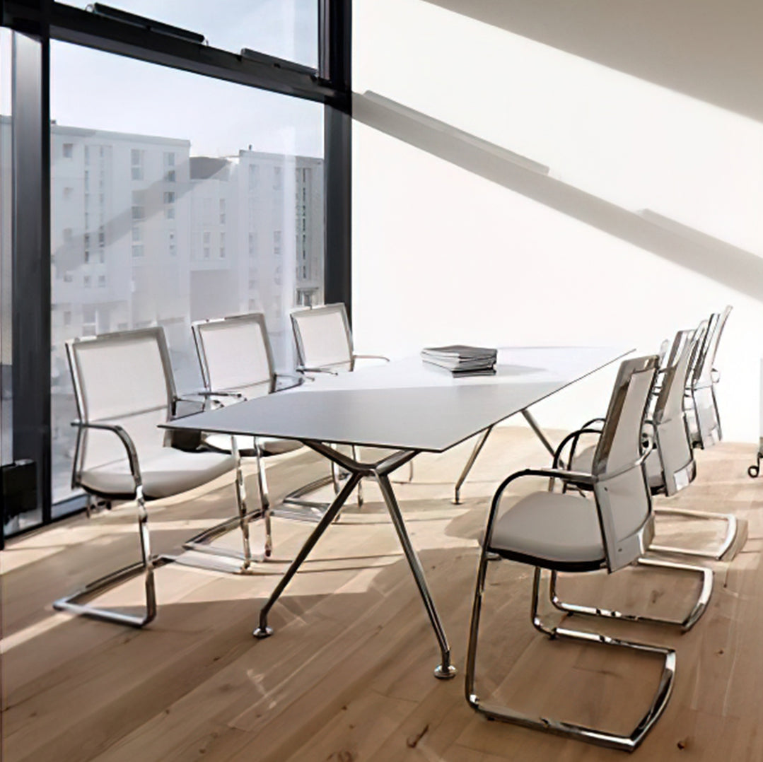 Конферентна маса W-Table ALU - полиран алуминий