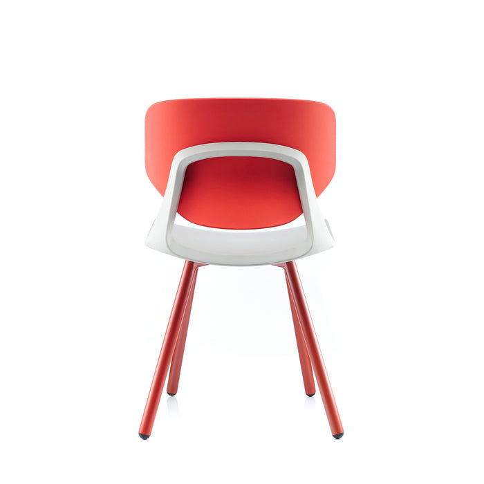 Посетителски стол ChairPro Melody 3 – червен - ChairPro
