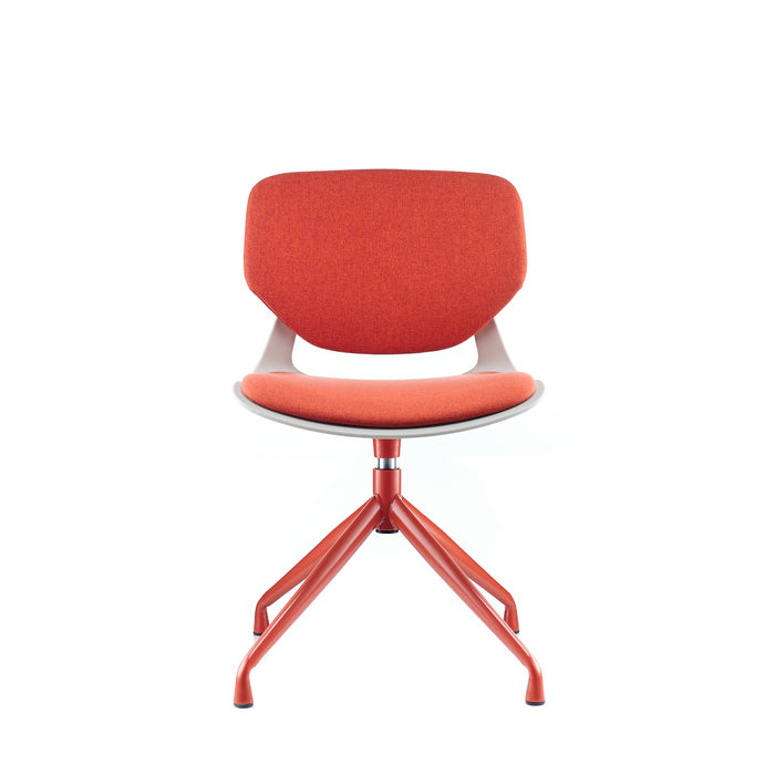 Посетителски стол ChairPro Melody 4 – червен - ChairPro