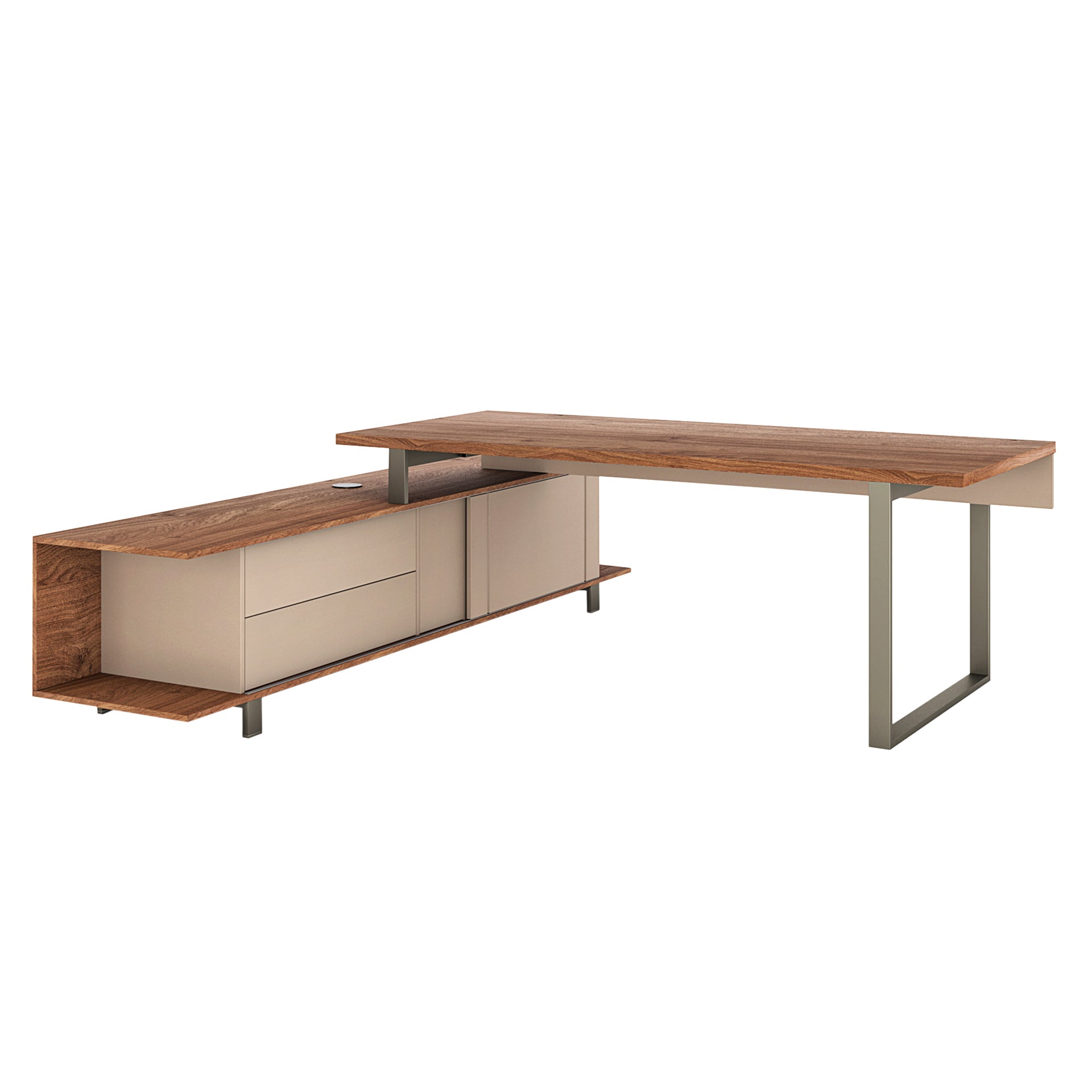 Офис бюро с помощен шкаф 2285x2500 Grand - ChairPro