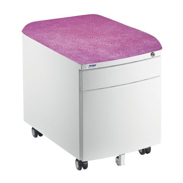 Метален контейнер с възглавничка - розов 32 W 8 30370