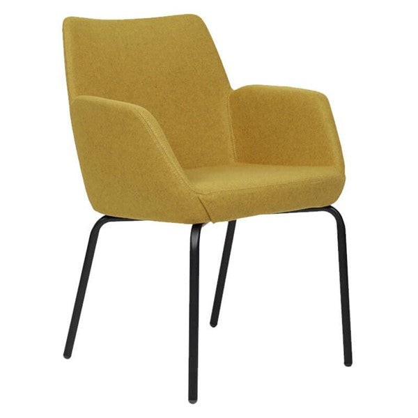 Посетителски стол Frigya с метална основа 4 крака