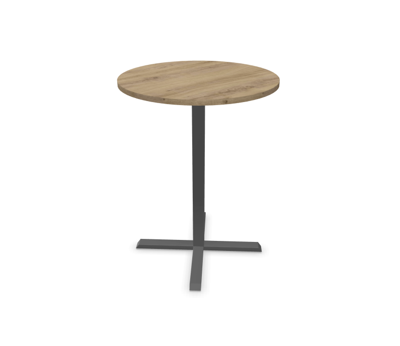 Бар маса L Line кръгла, L 103 Ф800х1050 мм.