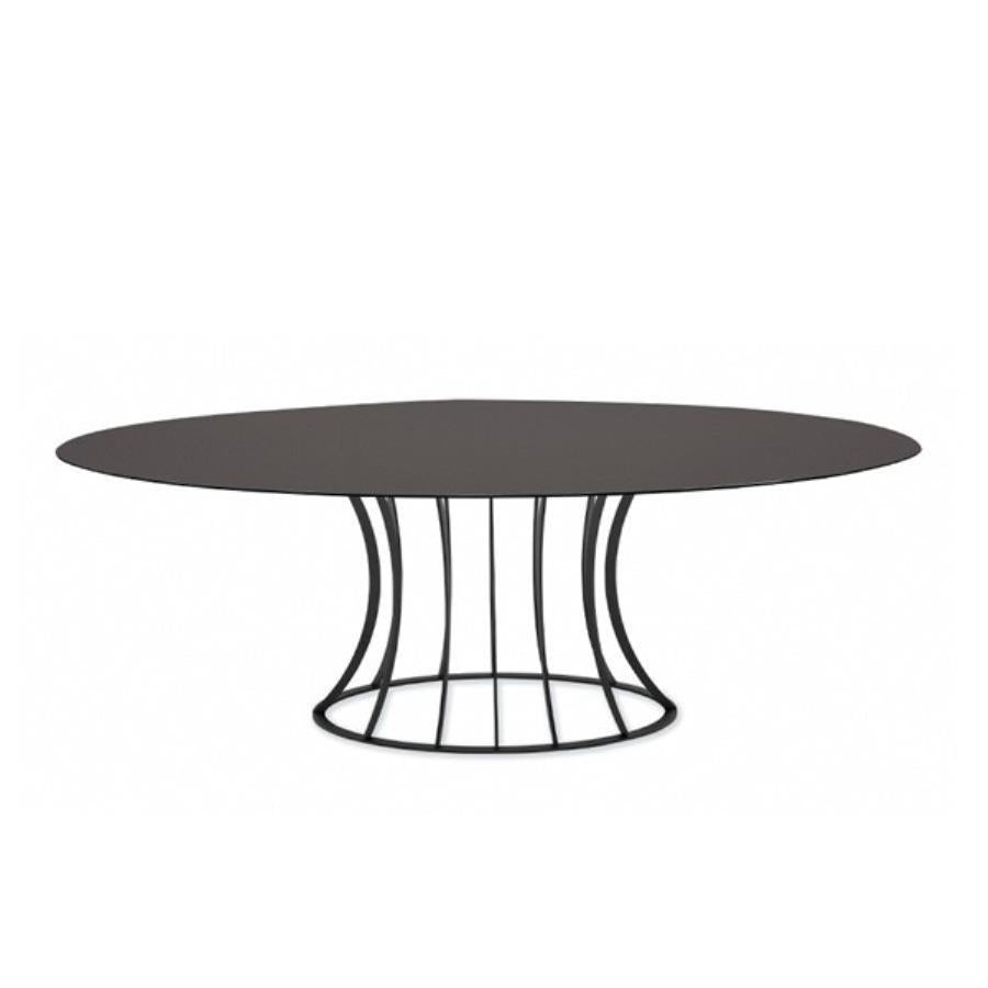 Ниска кафе маса Onix ф 60 см. Compact Cream