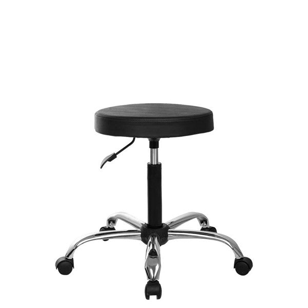 Работна табуретка Tabure Steel TBR 01 100, еко-кожа