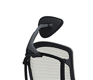 Малък подглавник Contessa II, черна рамка