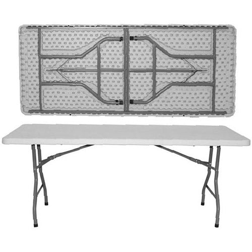 Сгъваема кетъринг маса, цял плот – 180 x 76 см - ChairPro