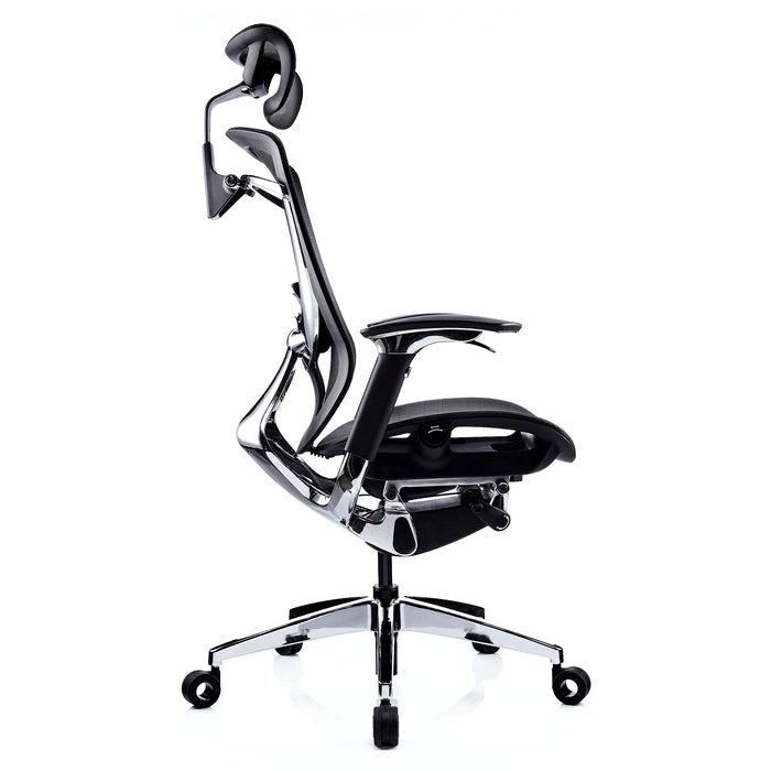 Ергономичен офис стол Ergo Lux - черен - ChairPro