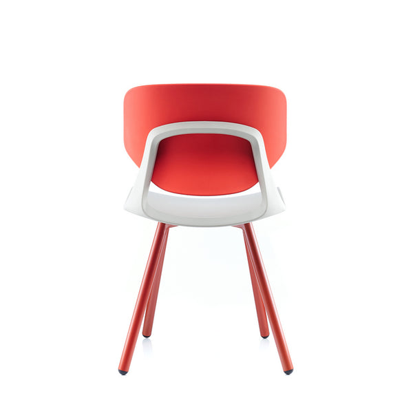 Посетителски стол ChairPro Melody 3 – червен - ChairPro