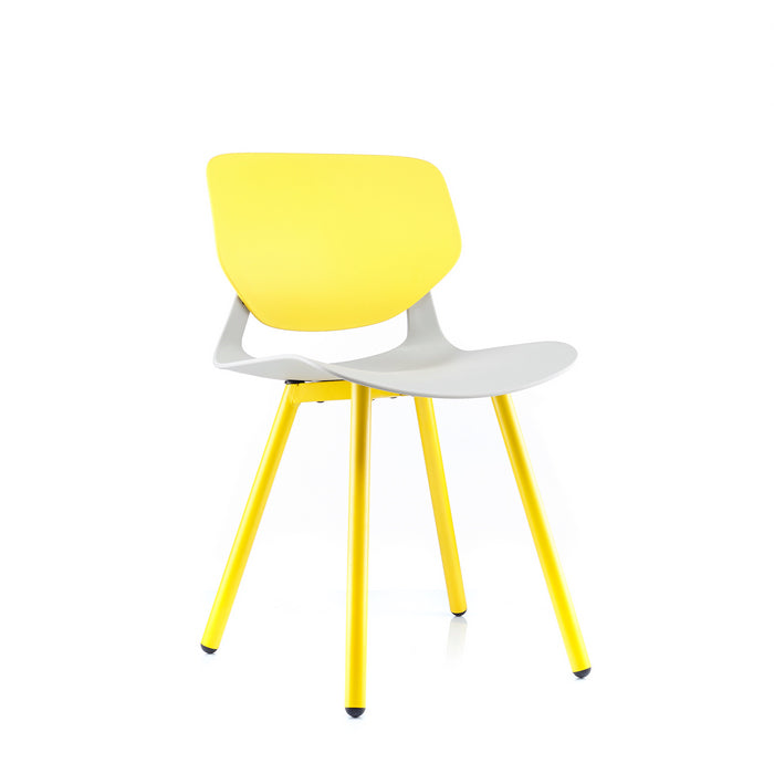 Посетителски стол ChairPro Melody 3 – жълт - ChairPro