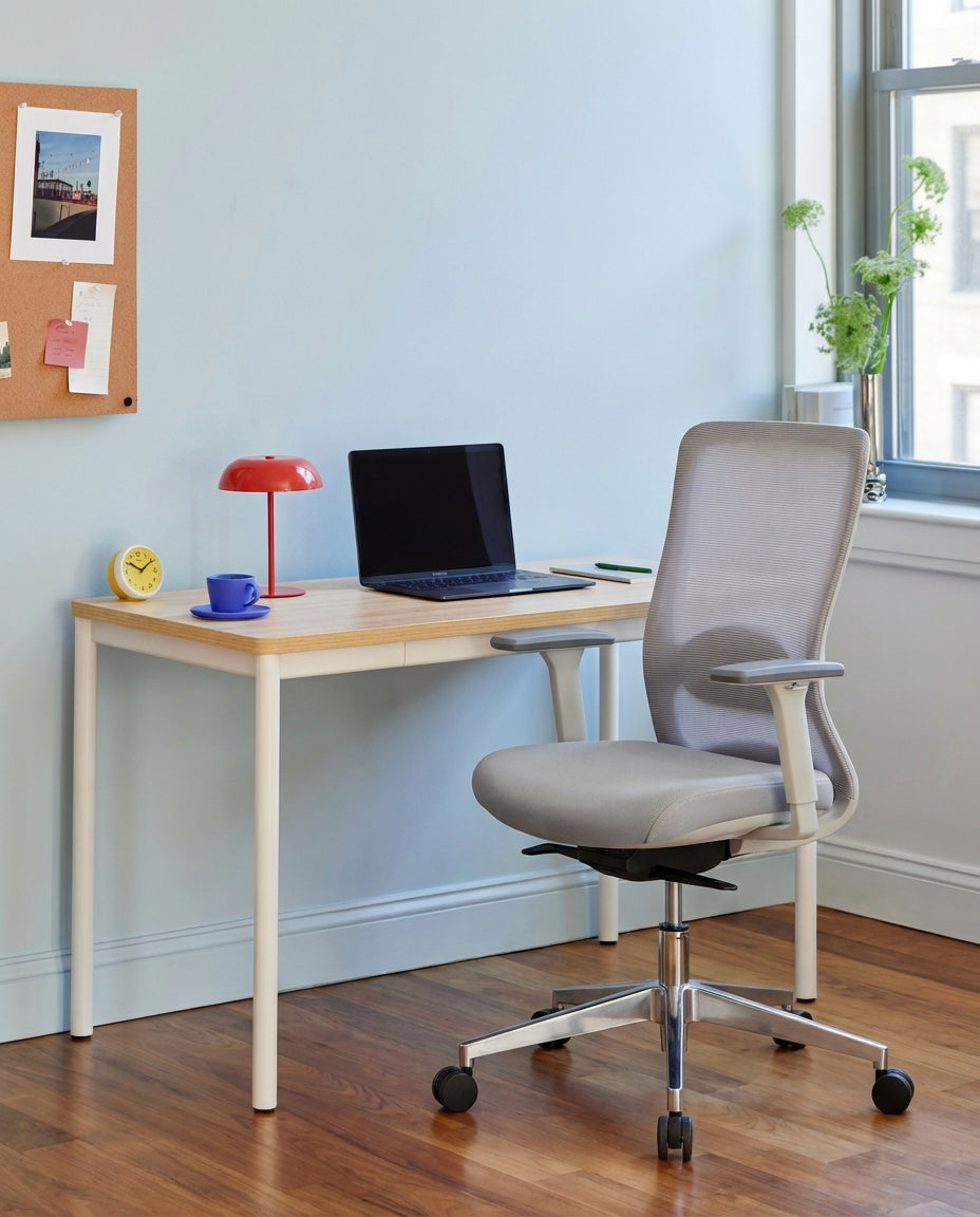 Ергономичен стол ChairPro 1000 W - светло сив