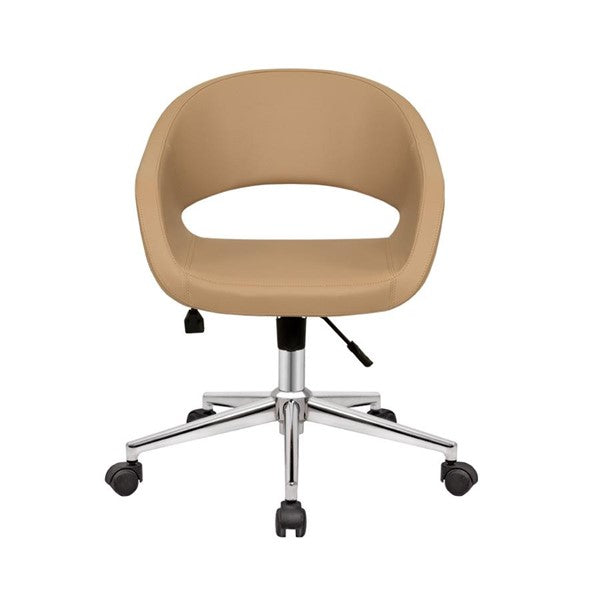 Посетителски стол Moon на колелца