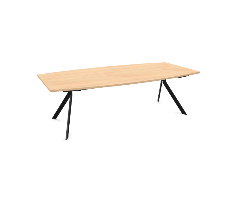 Конферентна маса AXY Line Y, Barrel Shape, 2400x1200 мм.