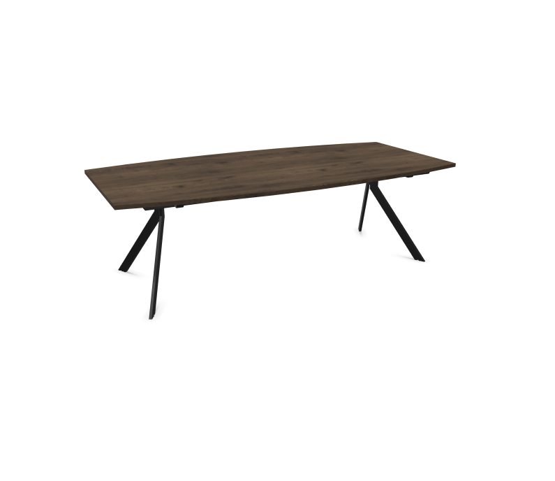 Конферентна маса AXY Line Y, Barrel Shape, 2400x1200 мм.