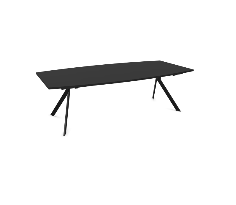 Конферентна маса AXY Line Y, Barrel Shape, 2400x1200 мм.