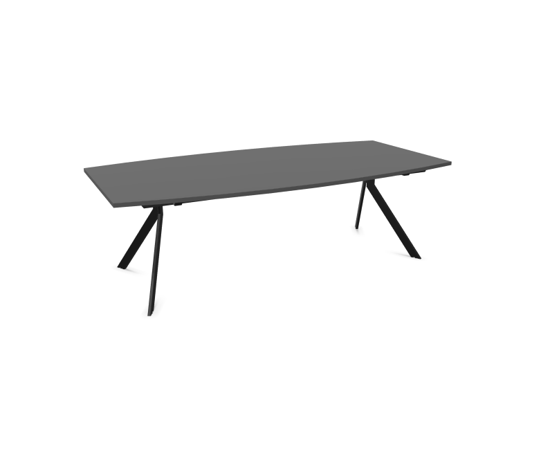 Конферентна маса AXY Line Y, Barrel Shape, 2400x1200 мм.