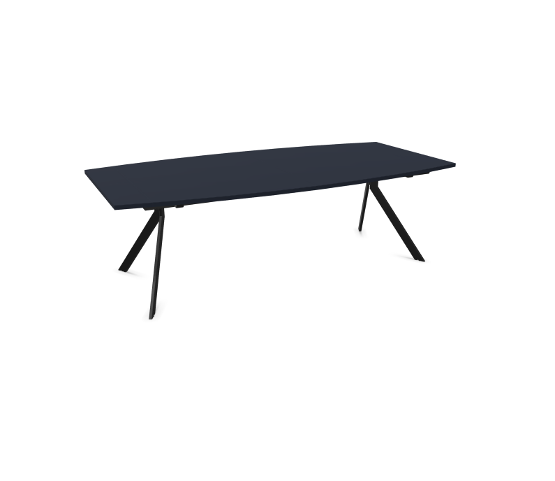 Конферентна маса AXY Line Y, Barrel Shape, 2400x1200 мм.