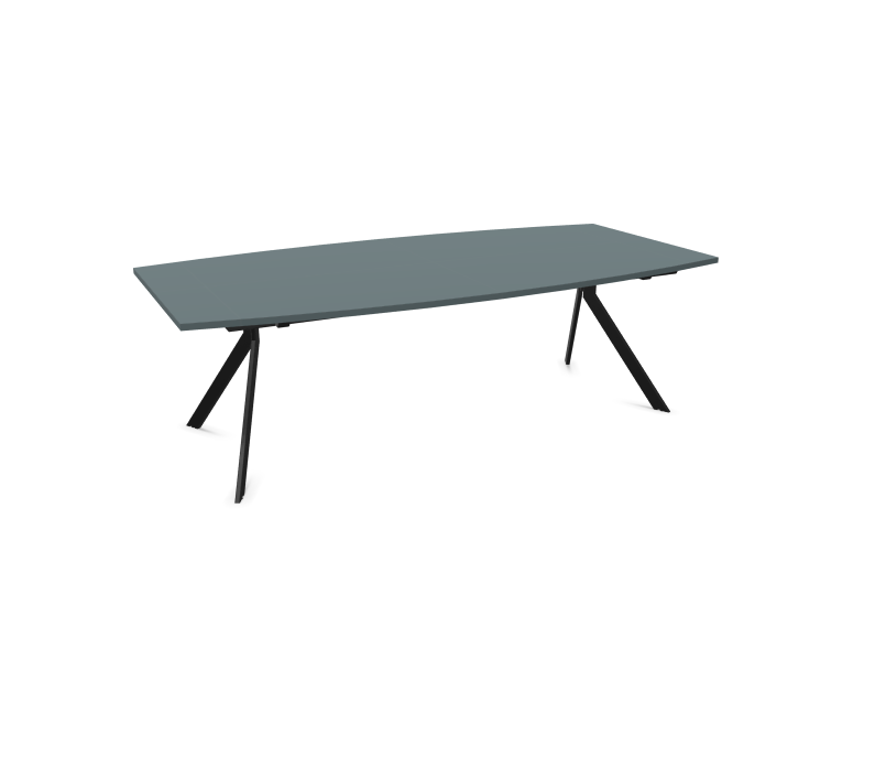 Конферентна маса AXY Line Y, Barrel Shape, 2400x1200 мм.