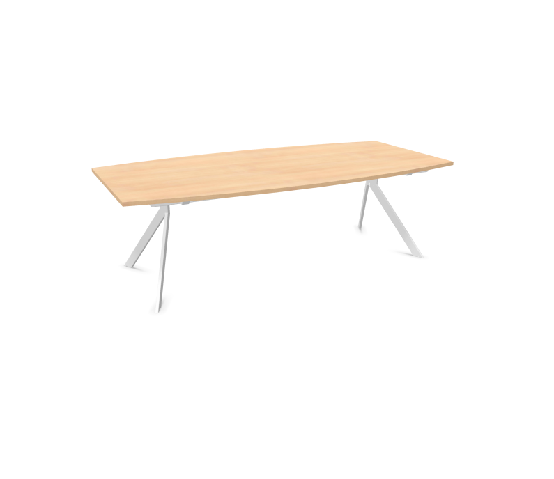 Конферентна маса AXY Line Y, Barrel Shape, 2400x1200 мм.