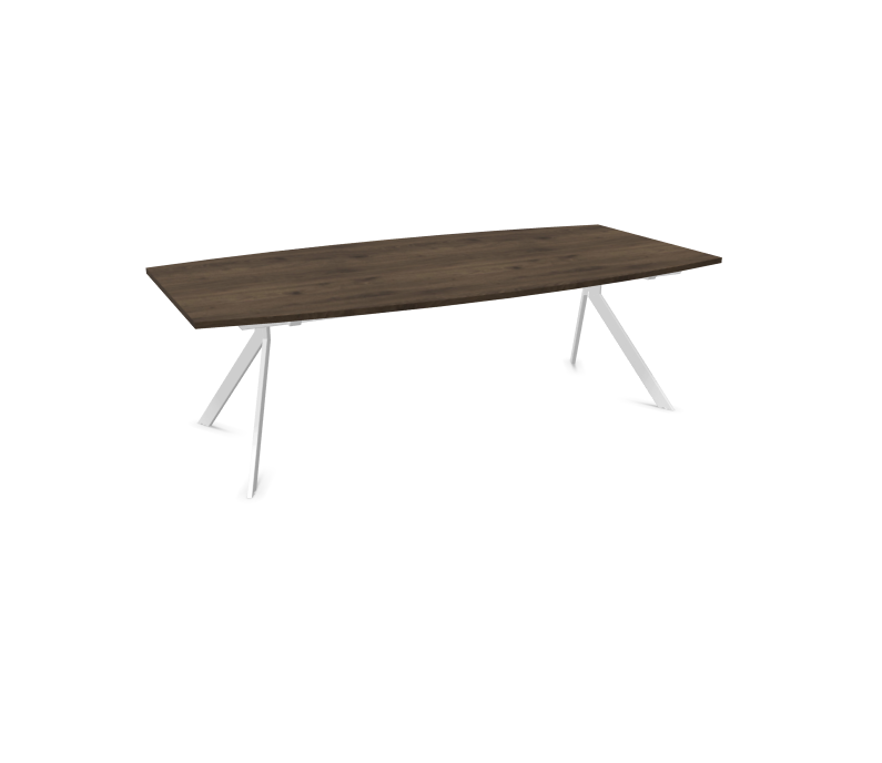 Конферентна маса AXY Line Y, Barrel Shape, 2400x1200 мм.