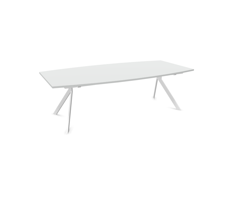 Конферентна маса AXY Line Y, Barrel Shape, 2400x1200 мм.