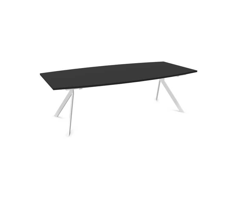 Конферентна маса AXY Line Y, Barrel Shape, 2400x1200 мм.