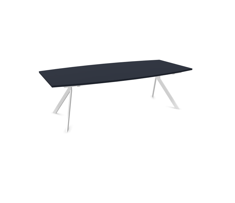 Конферентна маса AXY Line Y, Barrel Shape, 2400x1200 мм.