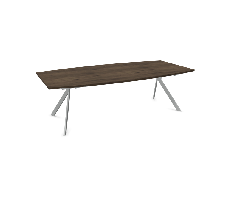 Конферентна маса AXY Line Y, Barrel Shape, 2400x1200 мм.