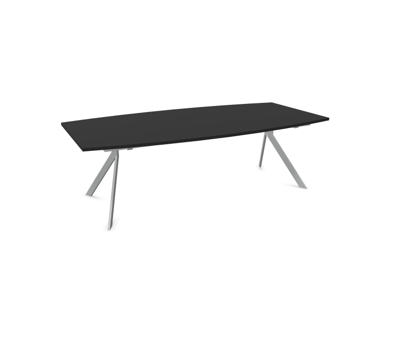 Конферентна маса AXY Line Y, Barrel Shape, 2400x1200 мм.