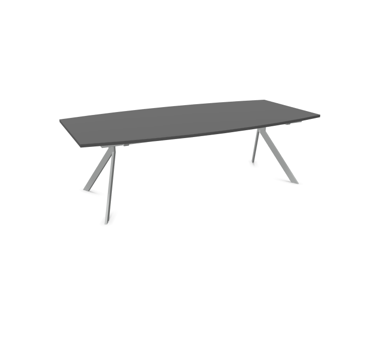 Конферентна маса AXY Line Y, Barrel Shape, 2400x1200 мм.