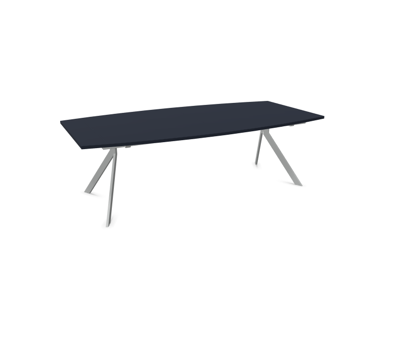 Конферентна маса AXY Line Y, Barrel Shape, 2400x1200 мм.