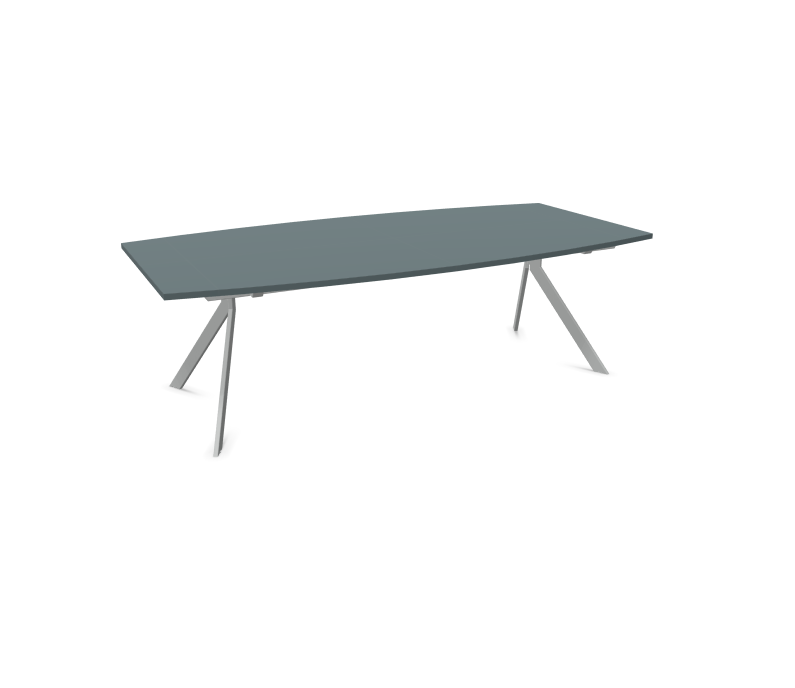 Конферентна маса AXY Line Y, Barrel Shape, 2400x1200 мм.