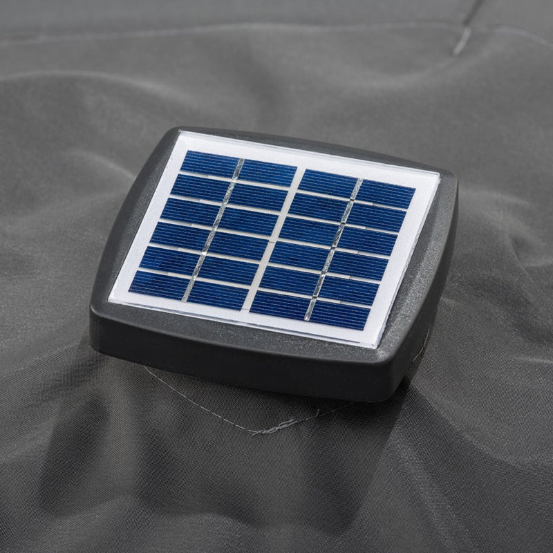 Градински чадър Rhodos Blacklight 3 м – антрацит