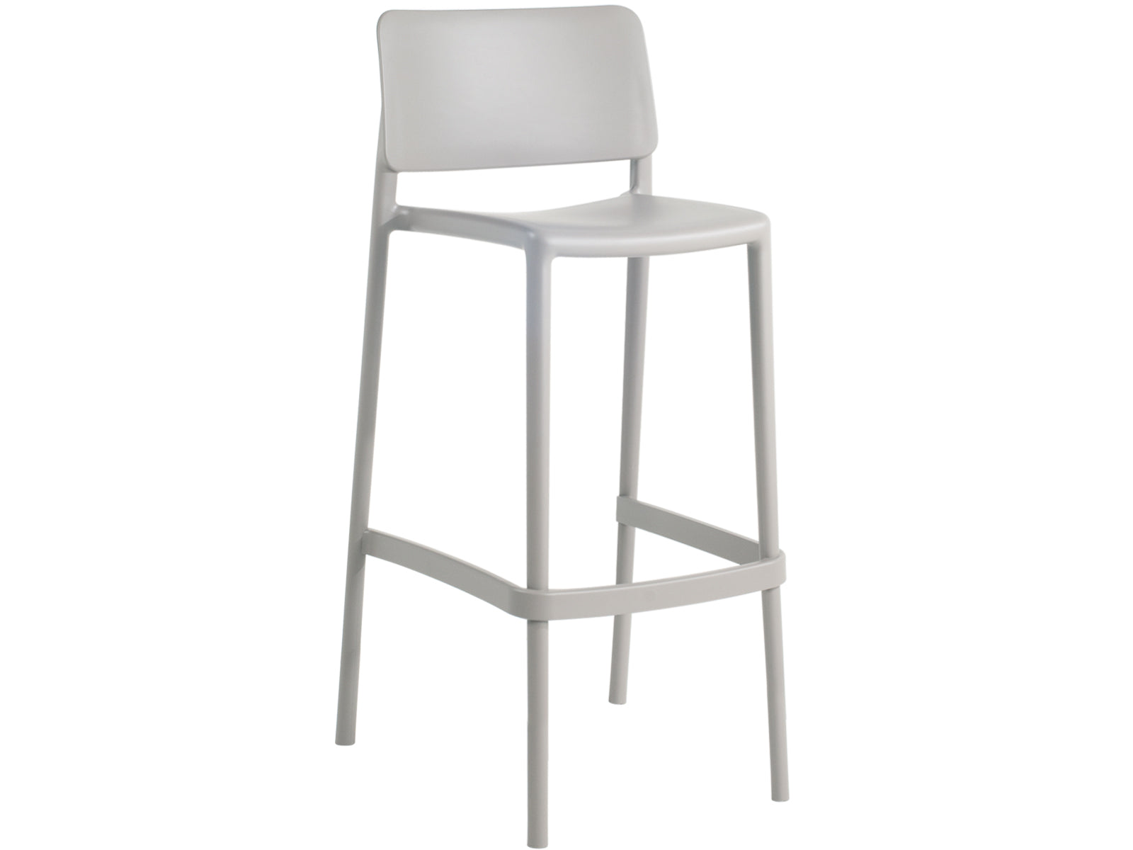 Бар стол Joy-S, бял