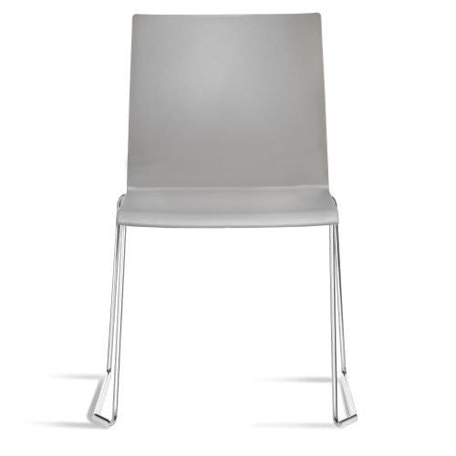 Конферентен стол Artesia S, Mineral Grey, хромирана основа