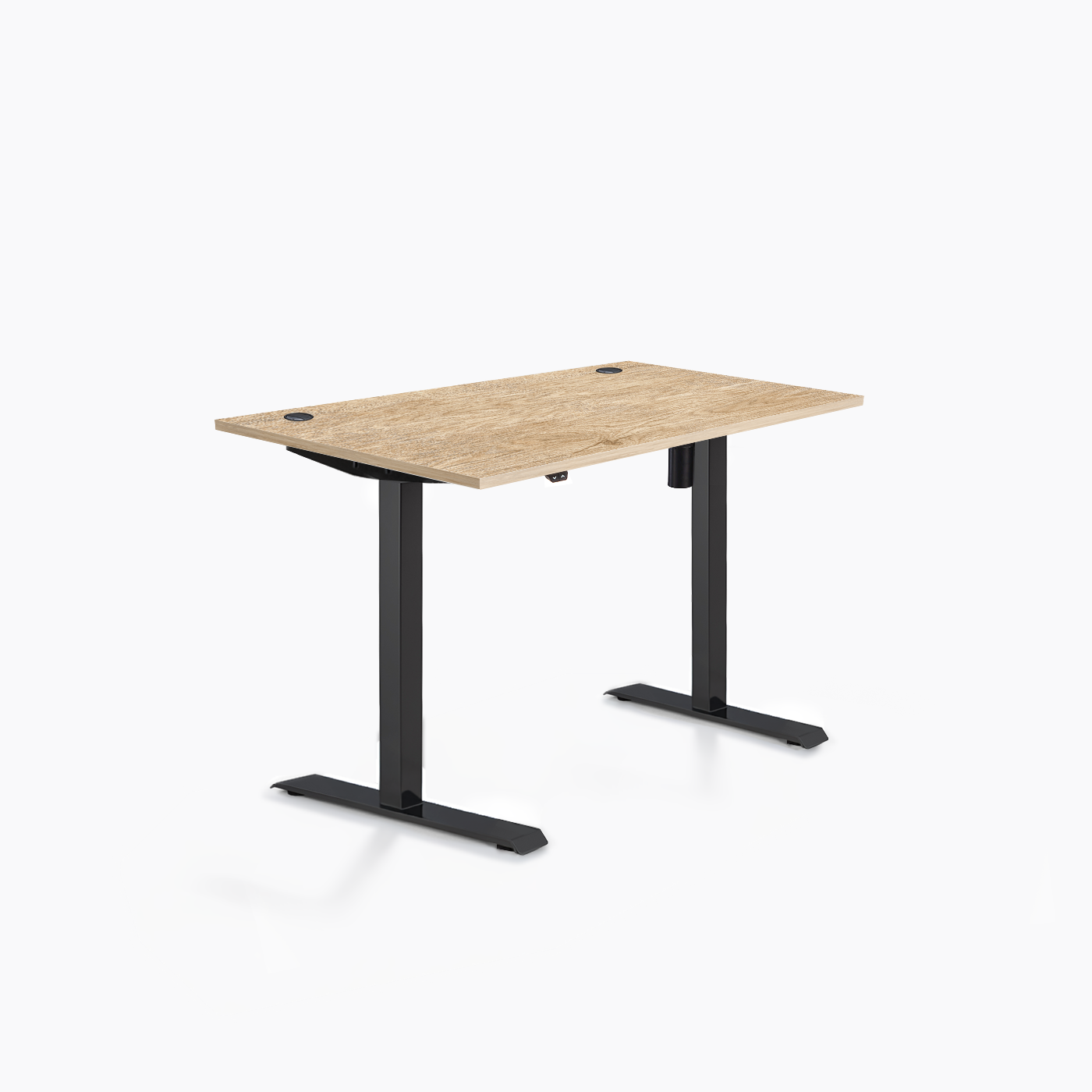 Цвят на основата: Черен | Цвят на плота: Дъб Небраска натур