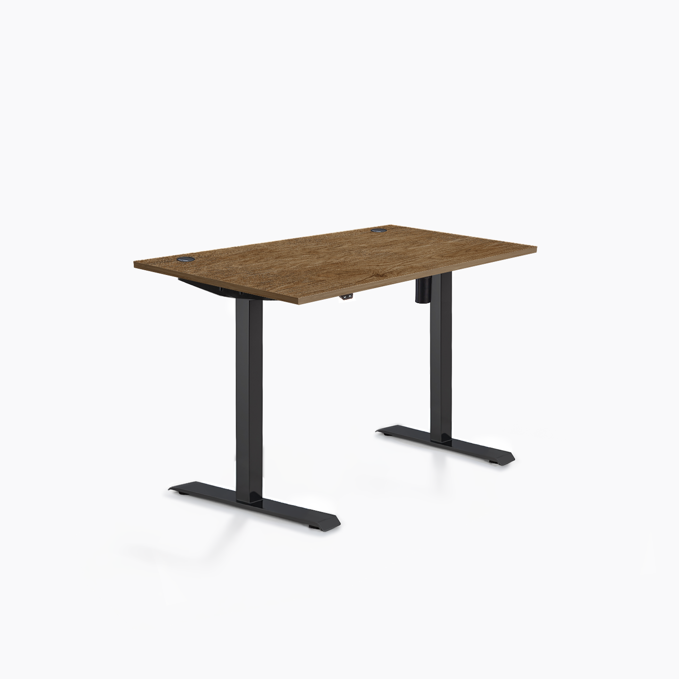 Цвят на основата: Черен | Цвят на плота: Орех Пасифик табак