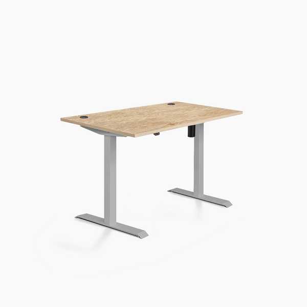 Цвят на основата: Сив | Цвят на плота: Дъб Небраска натур