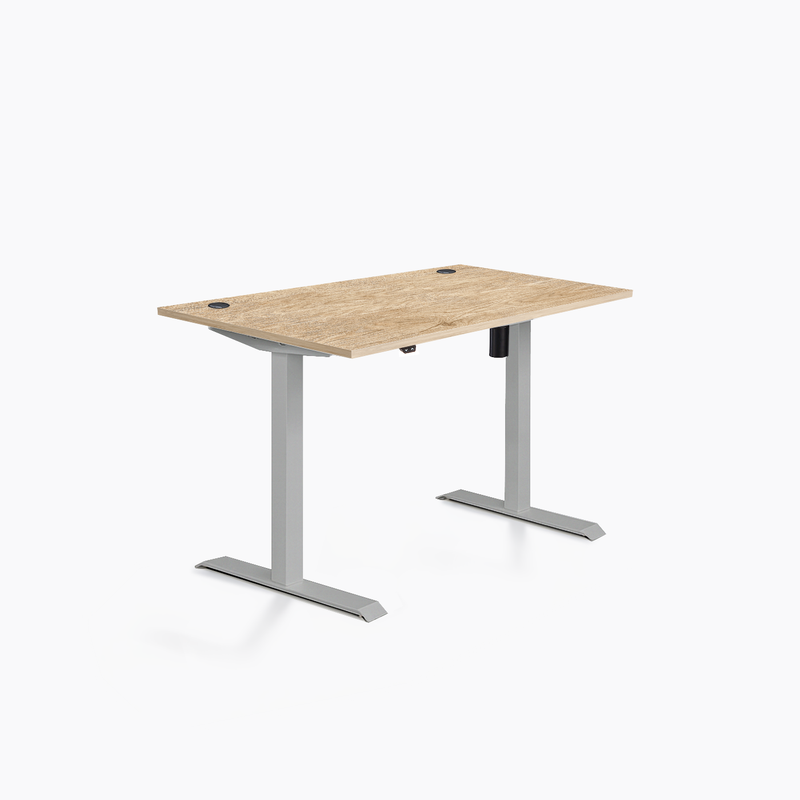 Цвят на основата: Сив | Цвят на плота: Дъб Небраска натур