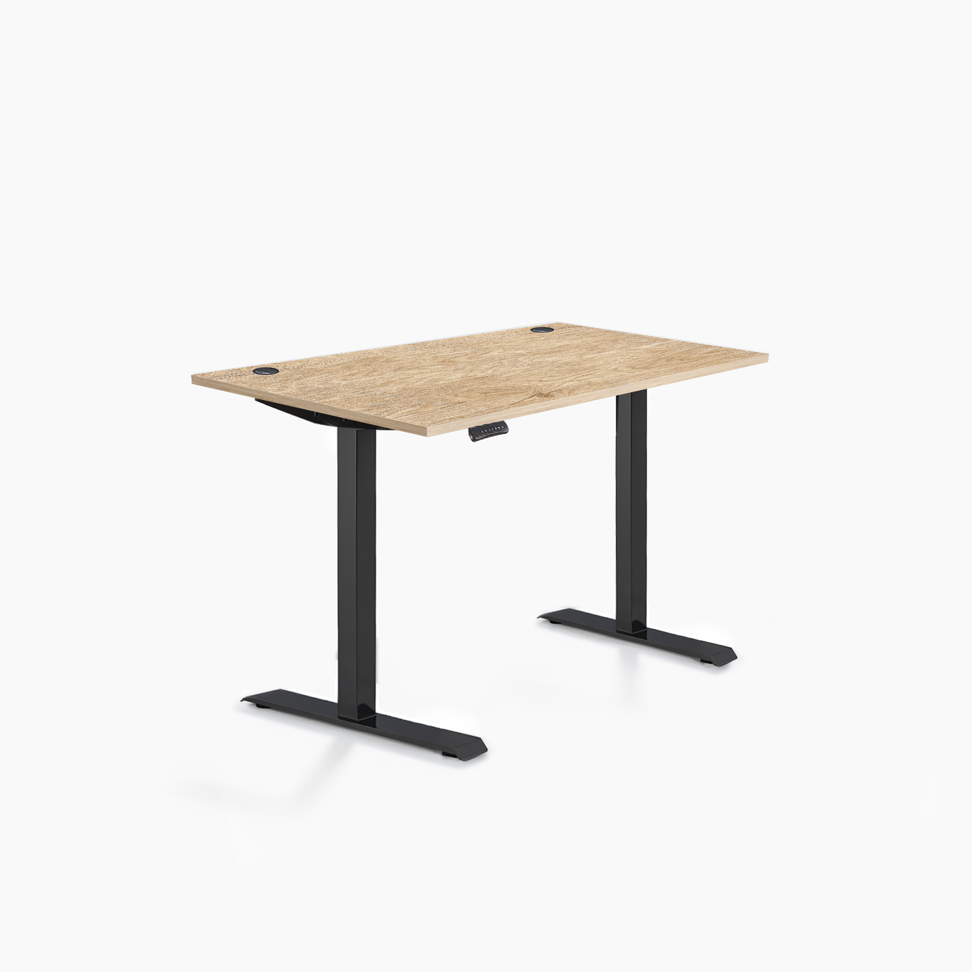 Цвят на основата: Черен | Цвят на плота: Дъб Небраска натур