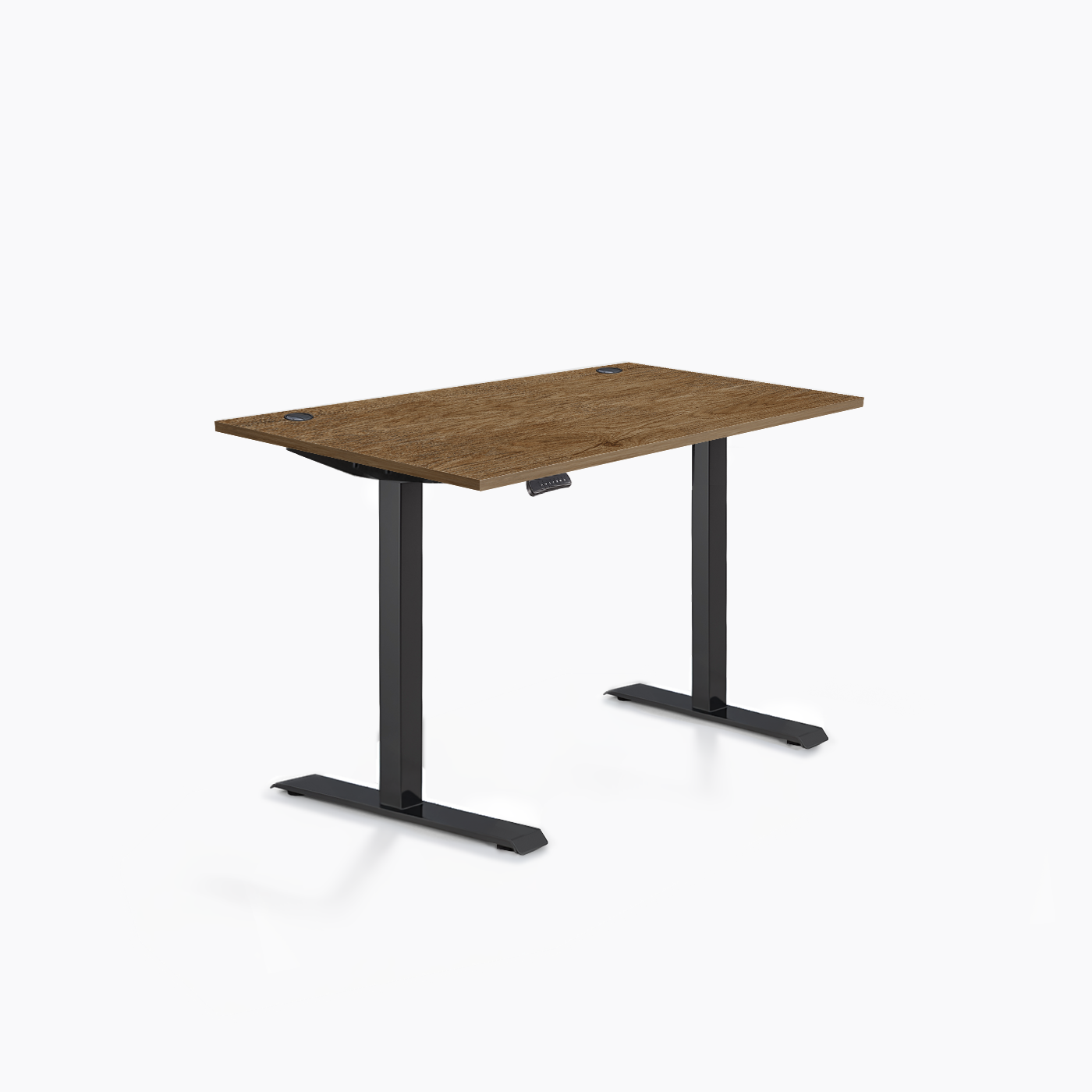 Цвят на основата: Черен | Цвят на плота: Орех Пасифик табак