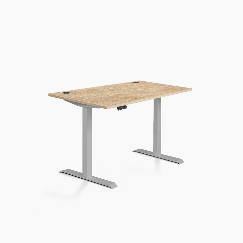 Цвят на основата: Сив | Цвят на плота: Дъб Небраска натур