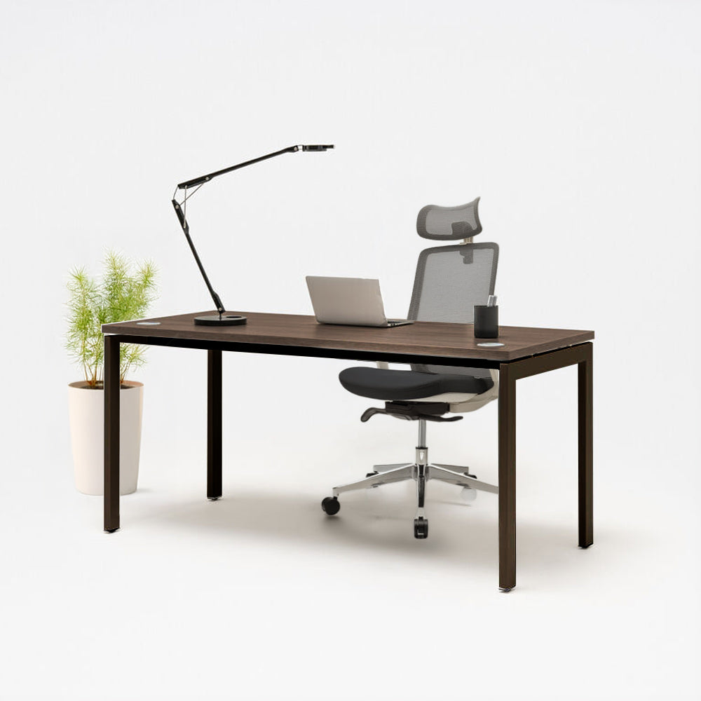 Ергономичен стол ChairPro Nexus Цвят: Dark Grey Seat | FOCUS бюро от ChairPro Цвят: Орех + Черно