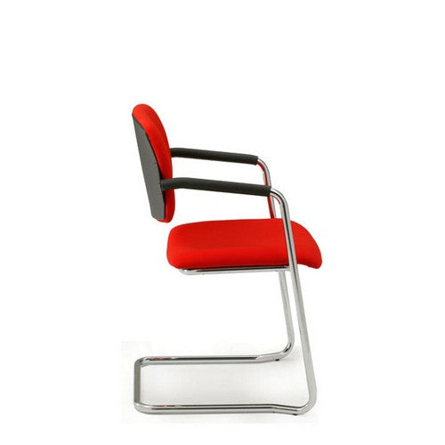 Посетителски стол Laila 0580 с тапицирана облегалка - ChairPro