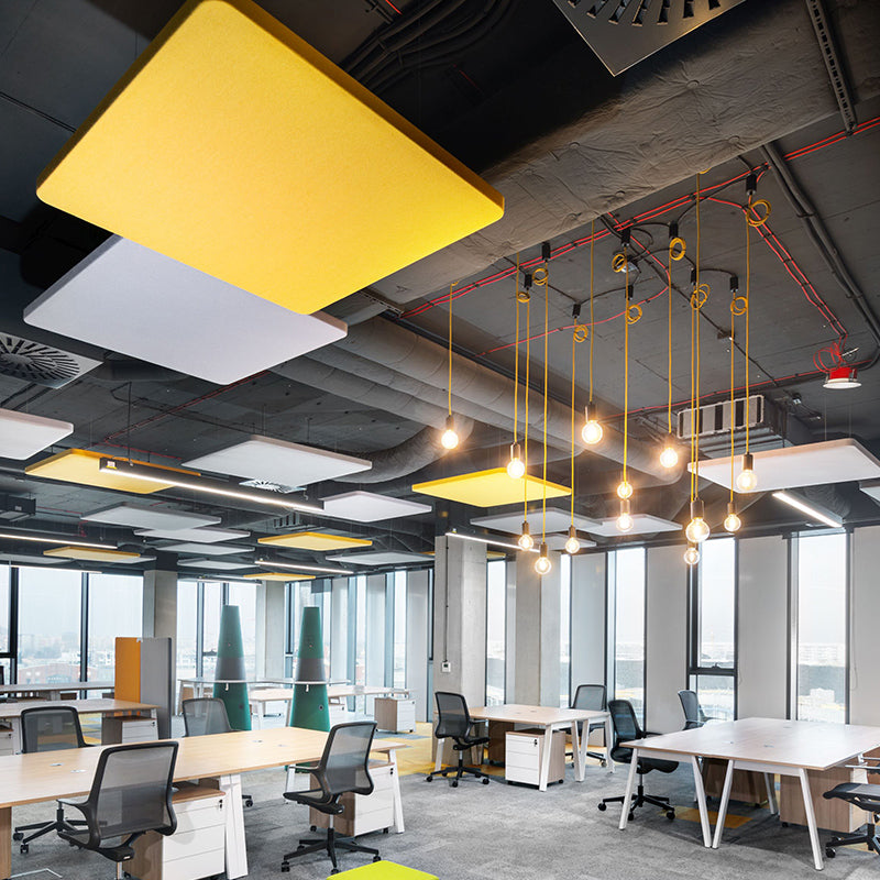 Висящ правоъгълен акустичен панел Selva Sky 16 - ChairPro