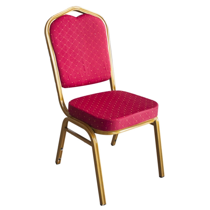 Метален кетъринг стол – Червена дамаска - ChairPro