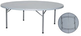 Сгъваема кръгла кетъринг маса - Ø 180 см - ChairPro