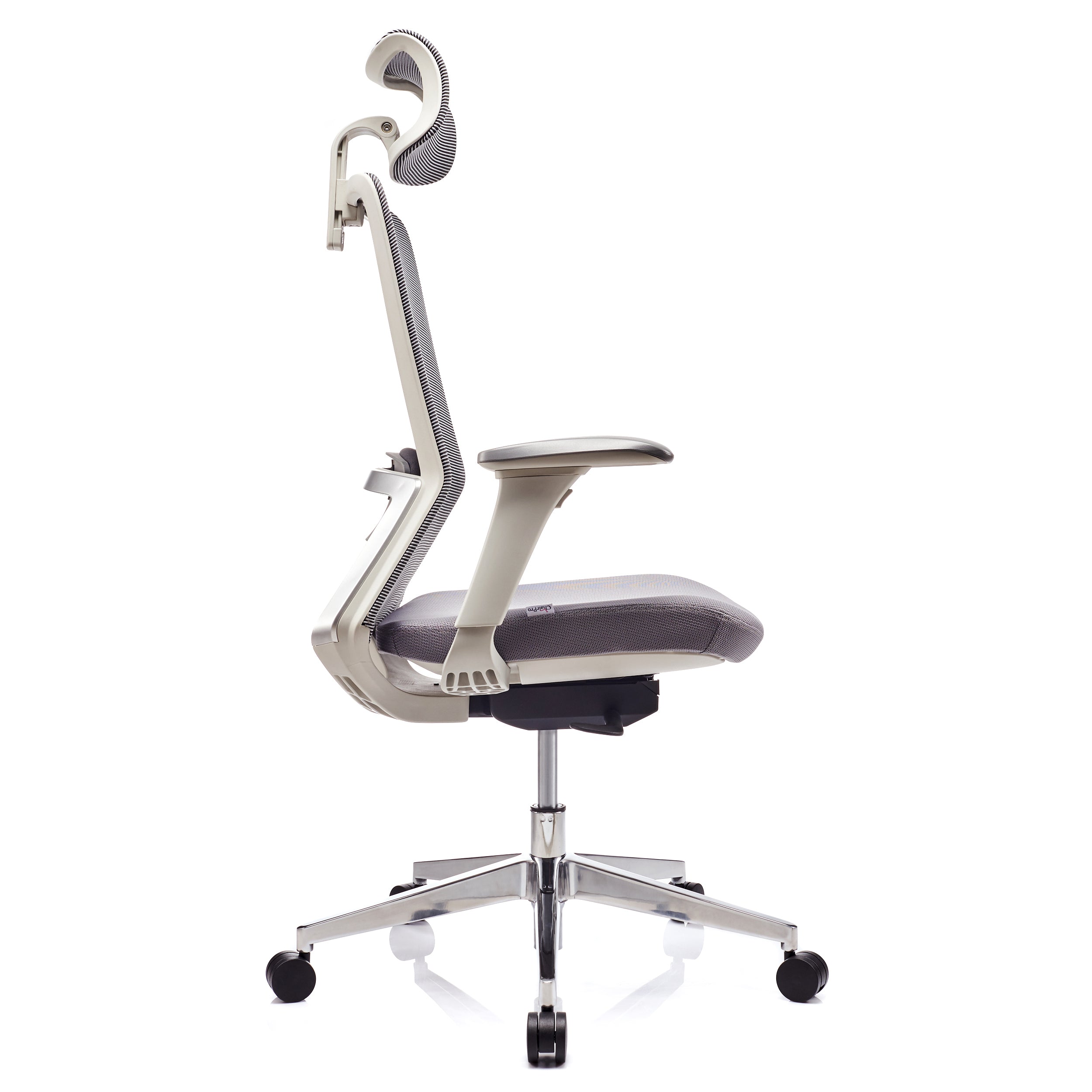 Ергономичен стол ChairPro Nexus White - Light Grey - ChairPro
