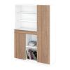 Офис шкаф с малка и голяма врата 1200x400x1700 E-Design - ChairPro